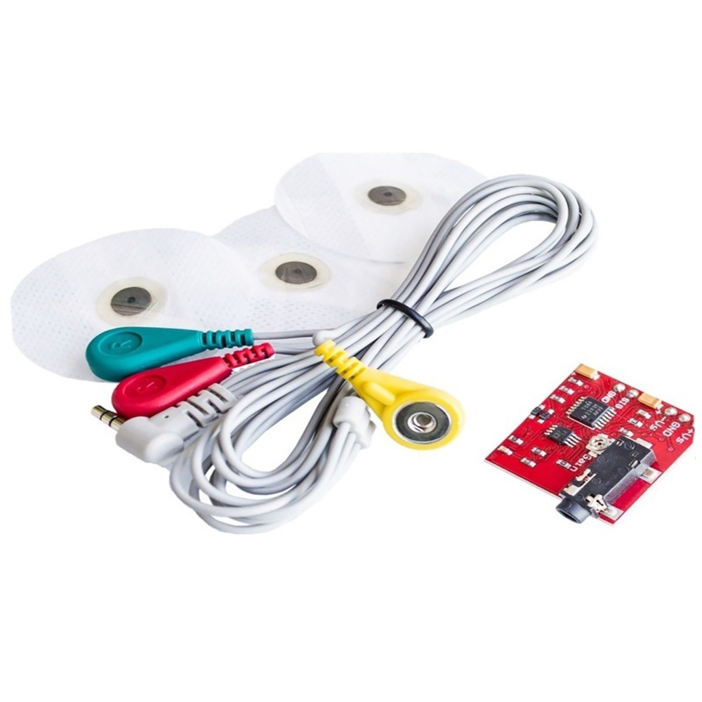 Electromyogram EMG Muscle Sensor Board EMG Cable Disposable Surface Electrode