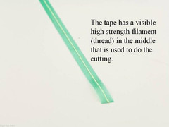 Knifeless Finish Line Vinyl Wrap Cutting Tape 50 Meter Roll (164 Ft) for Stripes