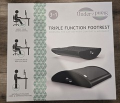 Foot Rest for Under Desk at Work – Desk Foot Rest Ergonomic Design for All-Day