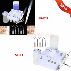 Ultrasonic Piezo Dental Scaler Handpiece 2*Bottles LED/NO-LED Fit EMS Cavitron E