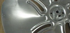 A61216 Metal Fan Blade 12″ Diameter 5 Blades 5/16″ Bore Hub CCW 24 Degree Prop