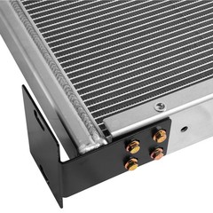 RE38664 3-Row Core Radiator for John Deere 4050 4250 4055 4255 4450 4455 Tractor