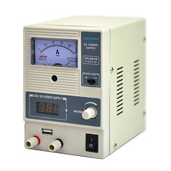 Tekpower TP1501D Adjustable DC Power Supply 15V @ 1A with USB port 5.2V