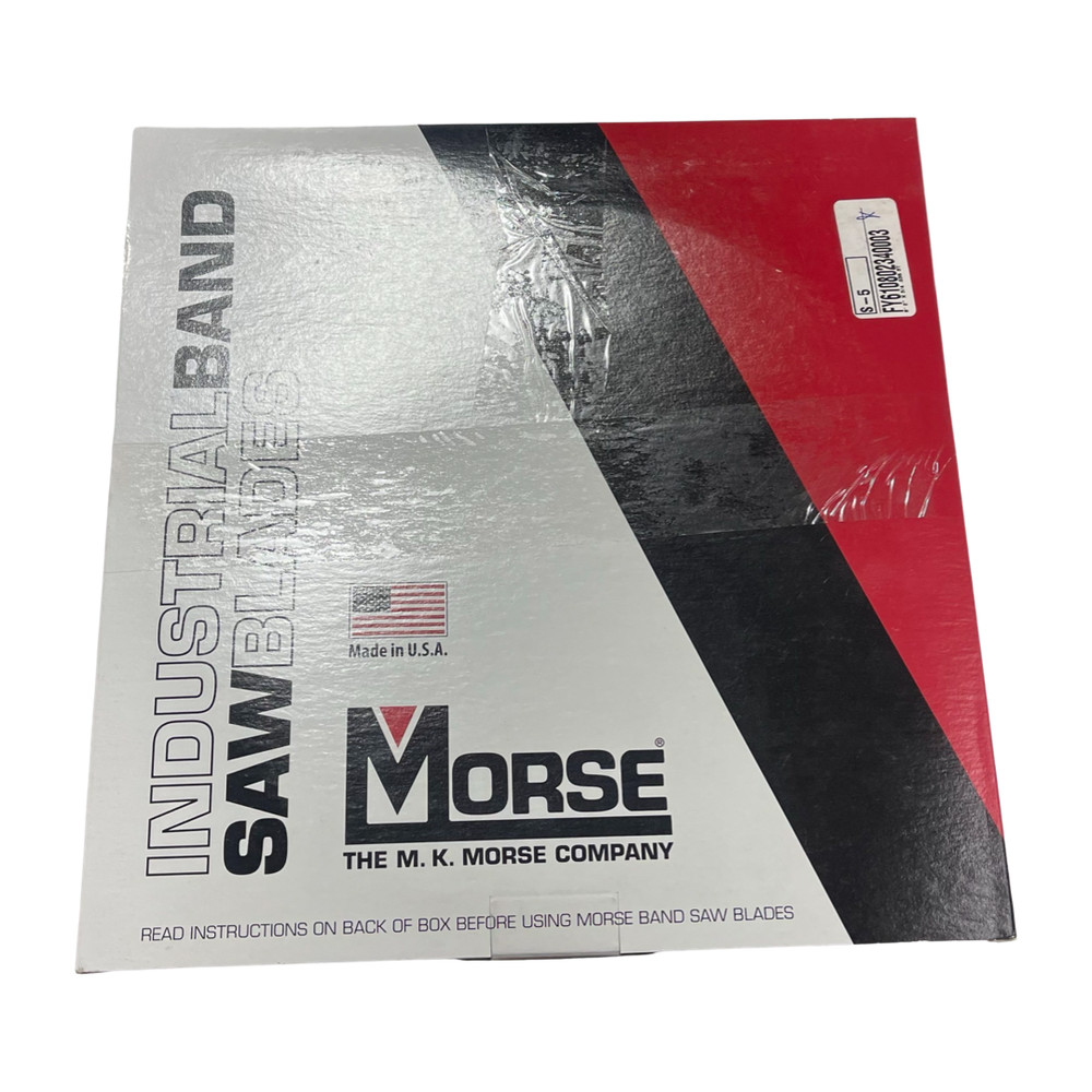 M.K. Morse 8’2 Carbide Tipped Bandsaw Blade 3/4″ Width .035 3 Tooth USA Made