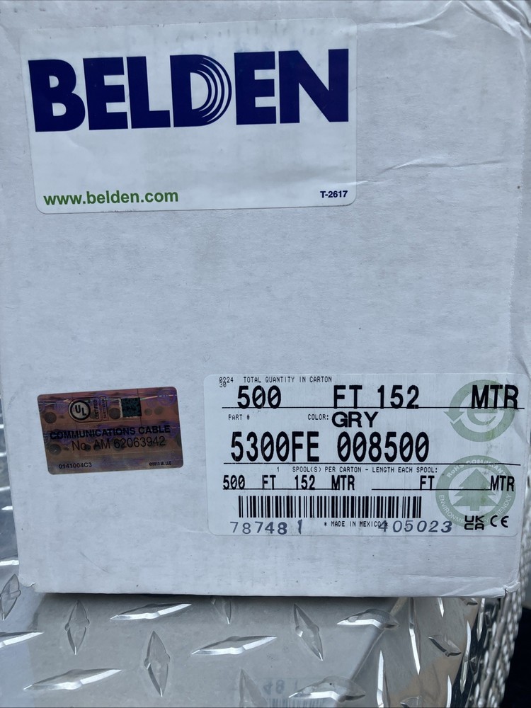 Belden 5300FE (500’) 18/2 Shielded