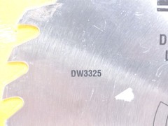 247717 New-No Box; DeWALT DW3325 Circular Saw Blade; 7-1/4″OD; 5/8″ Arbor Size