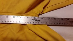 DARK YELLOW 3XLARGE 43X30.5 WET RAIN SUIT PANTS BOTTOMS SUSPENDERS BIB OVERALLS