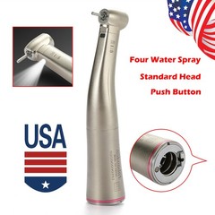 1-10 PCS Dental 1:5 Increasing LED Fiber Optic Contra Angle Handpiece ASkeadnt
