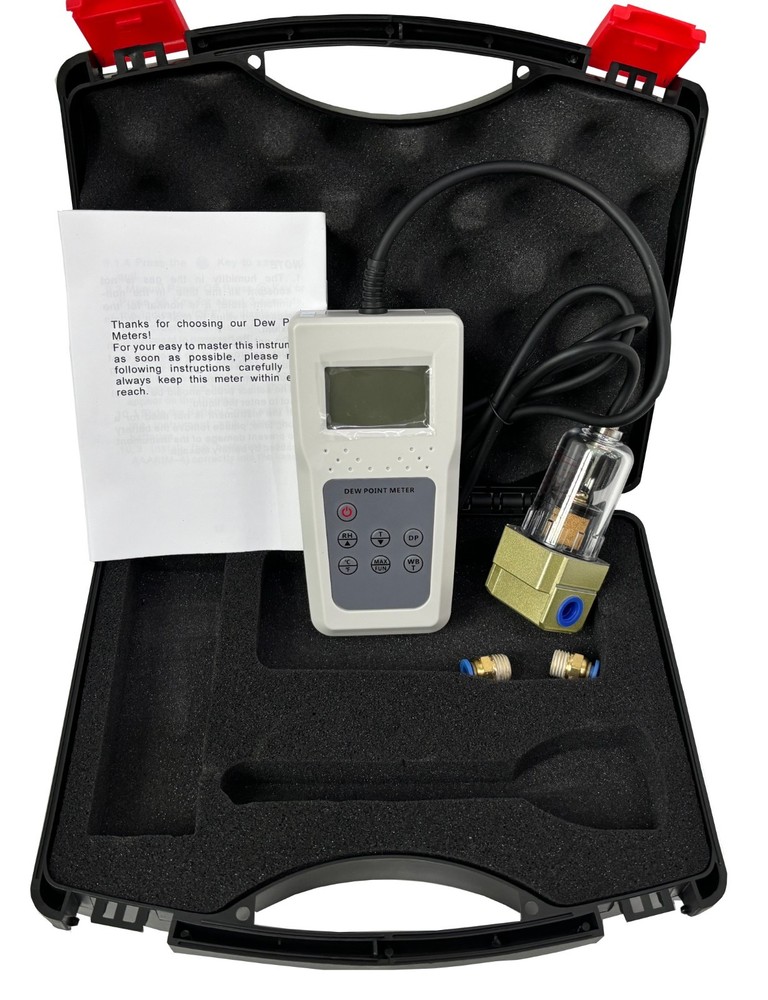 Portable Dew Point Meter with Dew Point Temp Range -40°C~40°C (-40°F~104°F)