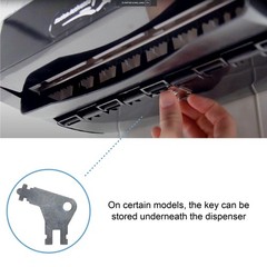 Commercial Paper Towel Dispenser Key Compatible with Georgia Pacific Paper To…