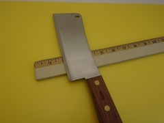 Dexter USA 6-inch High Carbon Steel Blade Cleaver Small to Med Cuts Factory 2nd