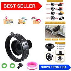 IBC Tote Adapter – Food Grade Drain Fitting for 275-330 Gallon Tanks