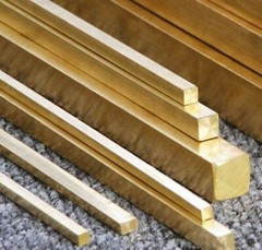2pcs Brass Metal Flat Bars 3mm x 5mm x 500mm #U132ZYG