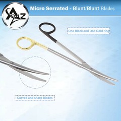 TC Supercut Metzenbaum Scissors Curved 7″ Plastic Surgery Dissecting Veterinary