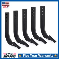 5 Pack 16” Box Blade Shank Ripper Shank ,Box Scraper Shank Teeth Pins,3 Holes