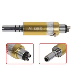Air Motor E-type 4Holes Slow Low Dental Speed Handpiece External Water Spray