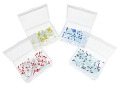 100 Pcs Dental Endo Quartz Fiber Post Straight/Screw Restorative Posts 1.0-1.8mm