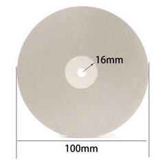 4inch 100mm Coated Flat Lap Wheel Jewelry Polish Grinding Disc 80~3000 Grit
