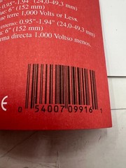3M COLD SHRINK EPDM CONNECTOR INSULATOR 8428-6M / 0.95 -1.94 in OD