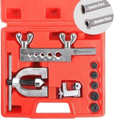 Professional Grade Double & Single Flaring Tool Set – Lifetime Support Included