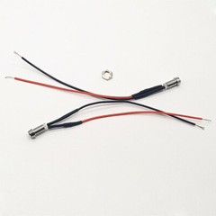 3mm Ultra Bright Pre-Wired LEDs 5mm Panel Mount Indicator 3V 6V 9V 12V 24V~220V