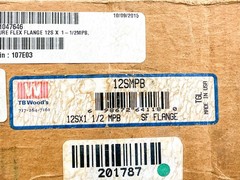 New TB Woods 12SMPB SF Coupling Flange 12SX1 1/2 MPB 1-1/2″ Bore
