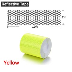 Car Safety Warning Reflective Tape Truck Auto Conspicuity Tape Film Sticker 10Ft