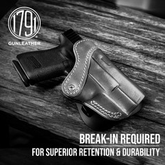 1791 GUNLEATHER 1911 Paddle Holster – Optic Ready OWB CCW Leather Gun Holster…
