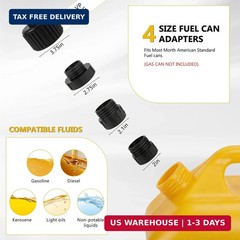 Automatic Fuel Transfer Pump with Auto-Stop, 3.8 Gallon per Min, 51” Extra Long