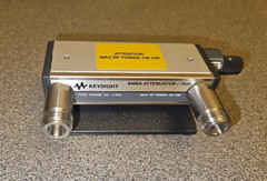 Keysight 8495A Manual Attenuator, 4 GHz, 70 dB, 10-dB Steps; N-Female Connector