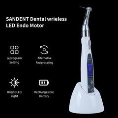 Dental Wireless LED 16:1 Endo Motor Root Canal Treatment / Contra Angle Head