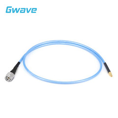 2.4mm Male to GPPO Female .086″ Semi-flexible Coax Cable, FEP Jacket, DC-50GHz