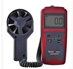 0.4~30M/S Anemometer -10~50ºC/14~122ºF With Temperature Flow V Elocity AM831 te