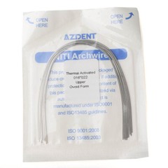 5X Dental Orthodontic Heat Thermal Activated Rectangular Niti Arch Wire