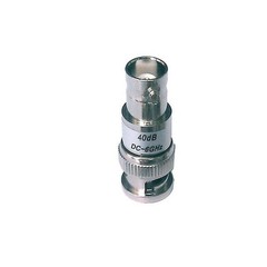 2W Q9/BNC Male to Female Attenuator DC-6GHz 50Ohm 3/6db 10db 15db 20db 30db 40db