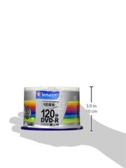 Barbatim Write-Once DVD-R CPRM 120 minutes 50 discs Silver Printable VHR12JSP50V