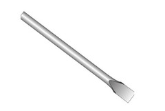 Bosch Hs1911 Hammer Drill Bit 1″ X 12″L, Sds Max Flat Chisel Concrete