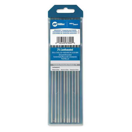 Miller Electric Wl2332x7 Tungsten Electrode 3/32″ Dia., Aws A5.12 / Iso6848,