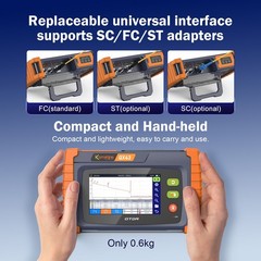 Komshine FX39 Fusion Splicer w/ One-step Cleaver ,QX43 1310/1550nm OTDR