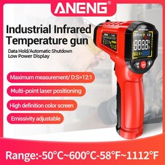 Infrared Thermometer LCD Digital Non-contact IR Temperature Gun Temp Meter