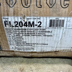 Liberty Pumps FL204M-2 Submersible Effluent Pump 2 HP, 440/480V