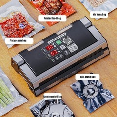 Flat Surface Vacuum Food Packaging Machine Commercial Wet/Dry Vacuum Sealer