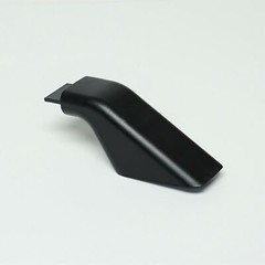 Choice Parts 2 PAK of WB7X7183 for GE Range Stove Oven Door Handle Black End Cap