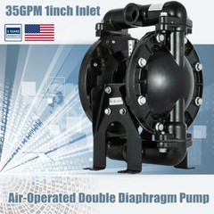 QBY4-25L Air-Operated Double Diaphragm Pump 1″ Inlet & Outlet 120 PSI 35 GPM HOT
