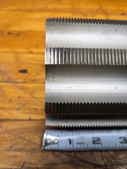 WIDELL 3 1/2-12 HS GH-6 STUB ACME FINISHER TAP 8 STRAIGHT FLUTE 3.5″