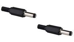 4-Pack 2.1mm x 5.5mm x 14mm DC Barrel Power Plug Connector
