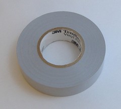 PREMIUM GRADE 3M TEMFLEX GRAY SILVER VINYL ELECTRICAL TAPE 3/4″ X 66′