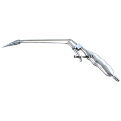 Hemorrhoid Suction Ligator Down Angle + Latex Bands NEW SurgicalUSA Instruments