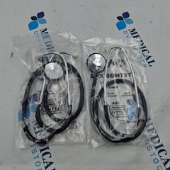 ASP Medical Stethoscope Single Head Black STT101 Set of 2