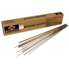 Harris D620F1 Dynaflow Brazing Alloy 1/8 in Dia x 20 in L 1 lb Stick Tube